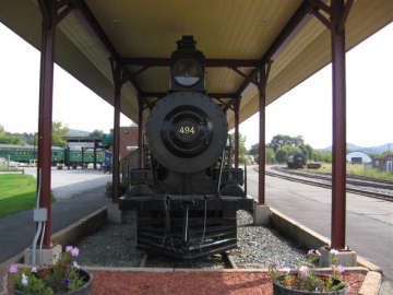 Green Mountain Flyer Display. Photo by Tom Keating, September 15, 2006